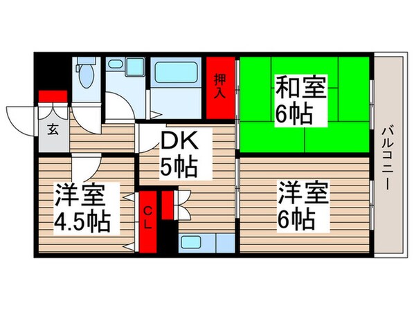 ブランド－ルユアサの物件間取画像